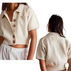 We The Free Textured
Cream Cardigan